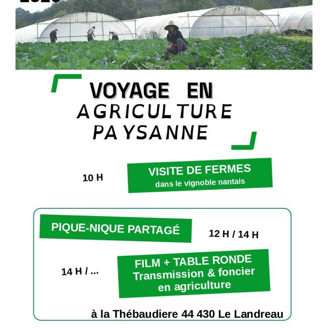 Voyage en agriculture paysanne / 26 avril 2026